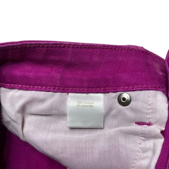 Decree High Rise Cut Off Jean Shorts Womens Size 1 Ultra Pink Wash - Picture 7 of 9